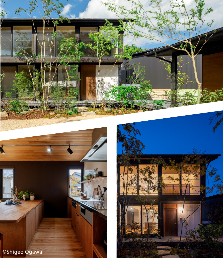 森大建地産は暮らしに寄り添うデザインの家をご提案します。　写真Shigeo Ogawa