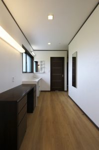 伊賀市注文住宅施工例廊下